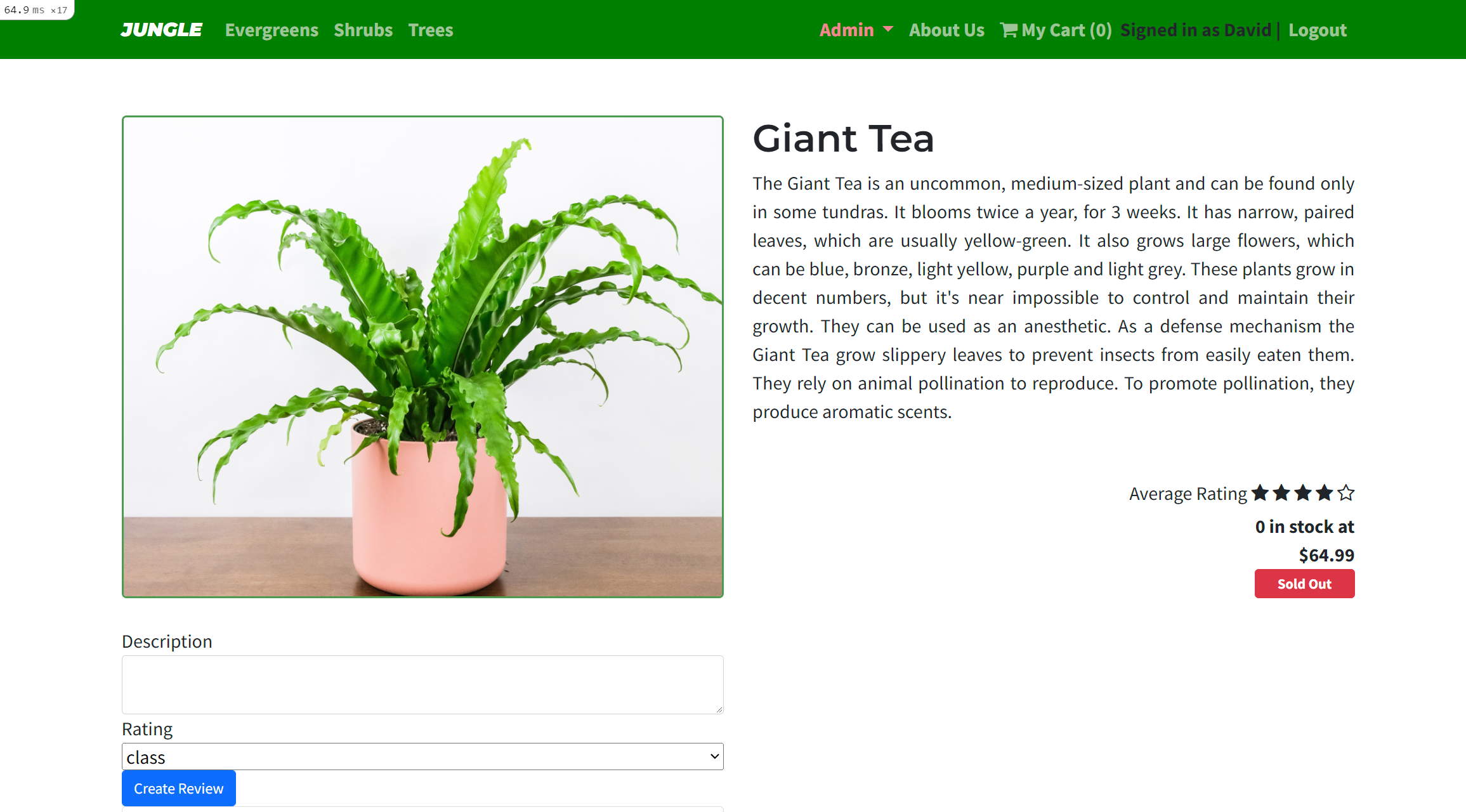 Jungle E-Commerce