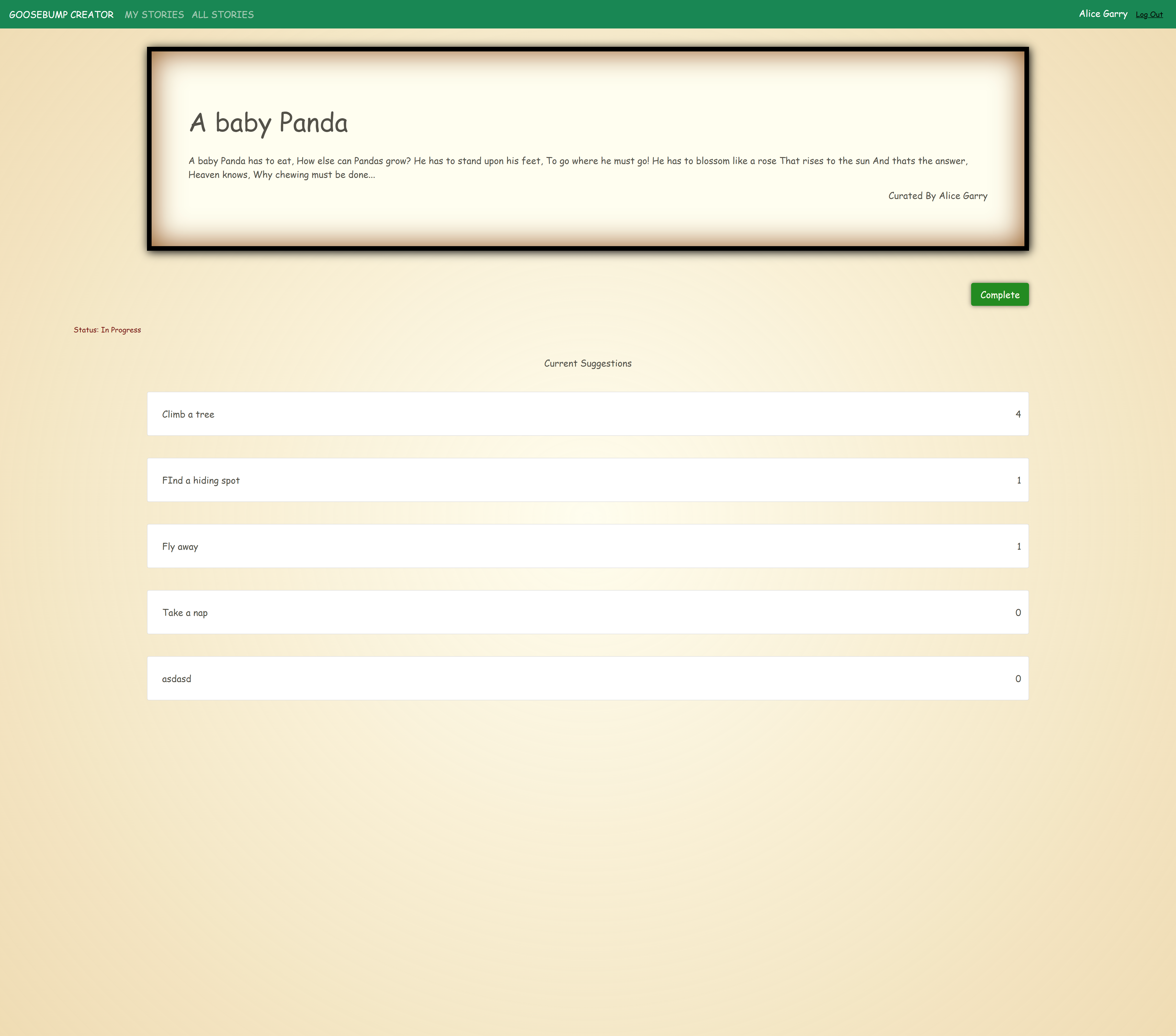 Story Creator