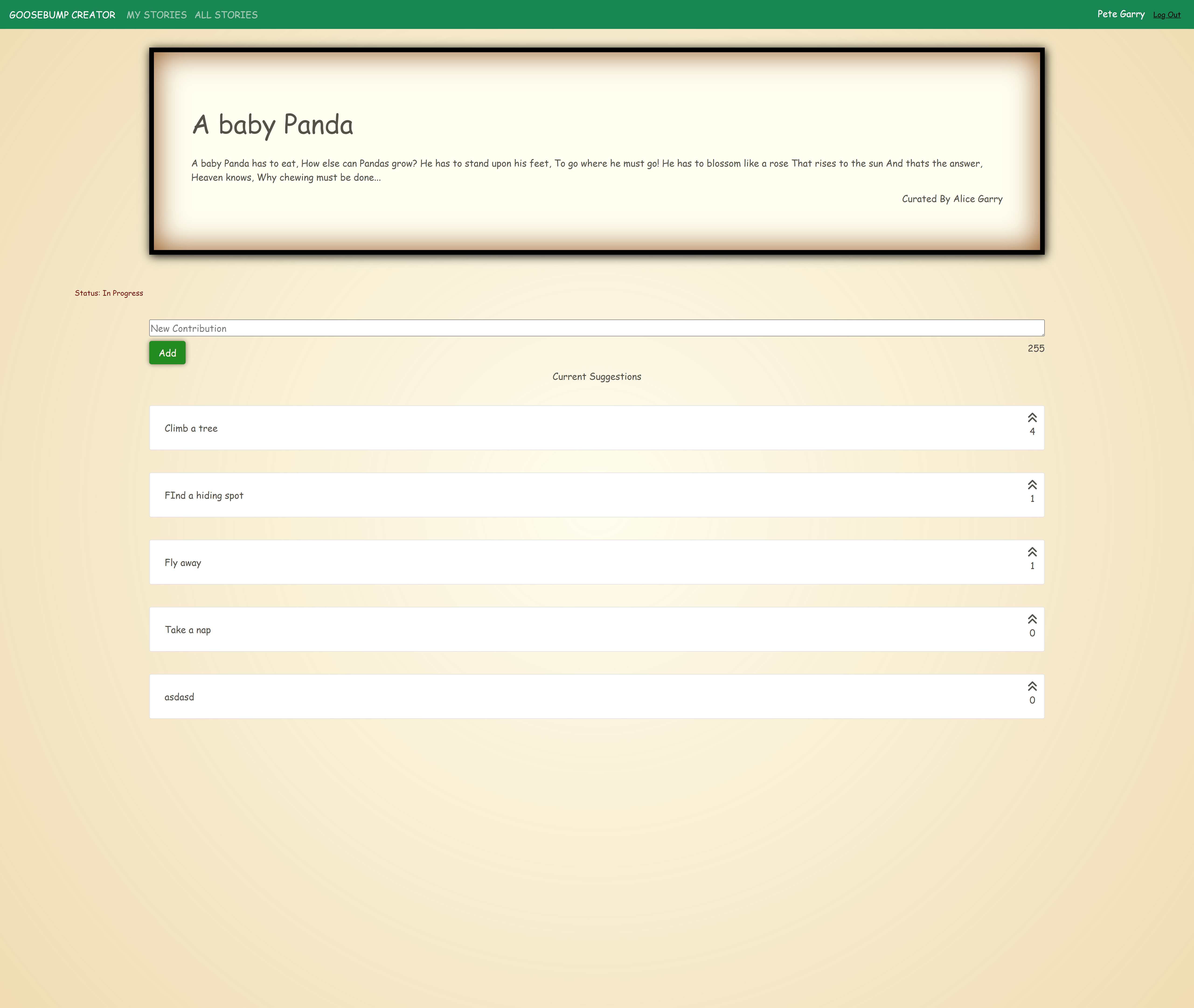 Story Creator